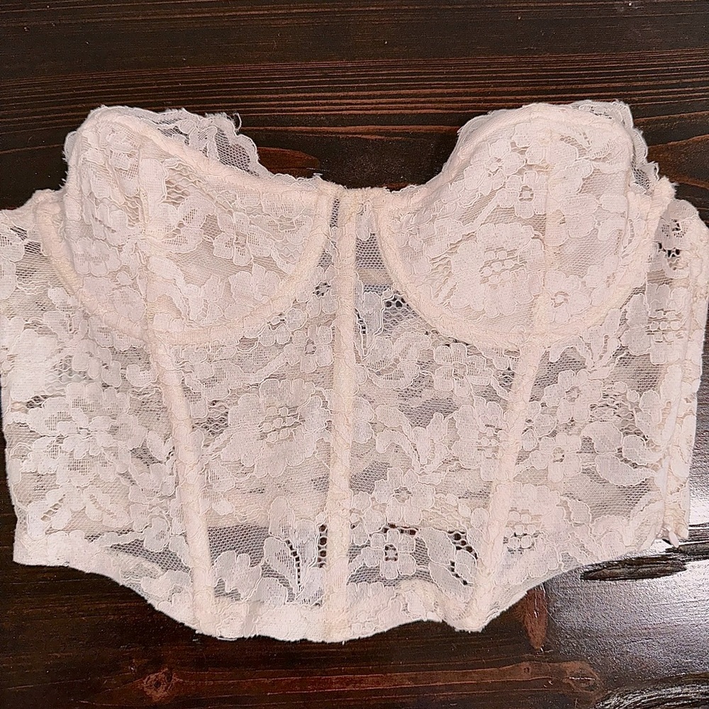 medium pacsun corset top